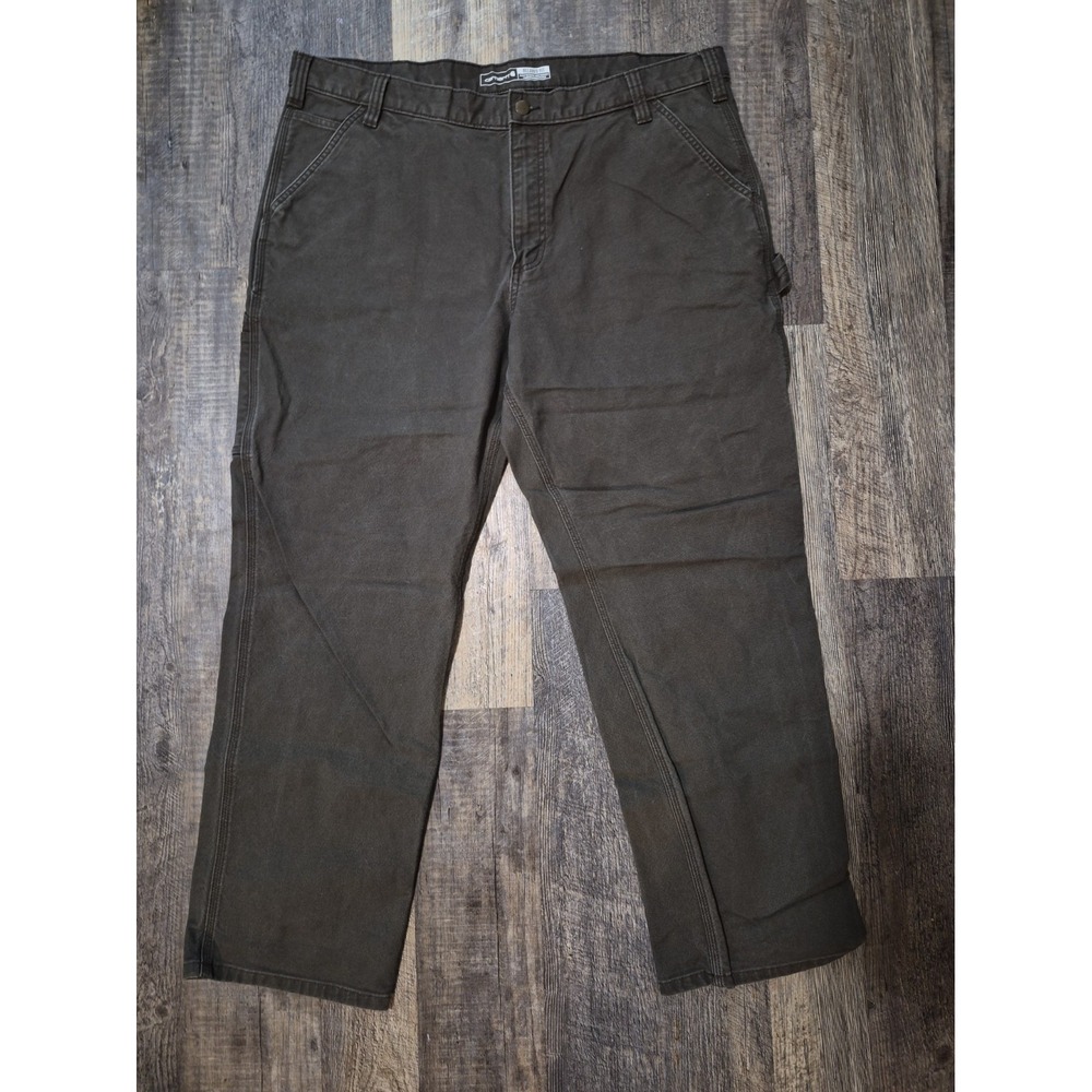 Carhartt Rugged Flex Relaxed Fit Duck Utility Pants BN3279-M Olive Mens 42x32